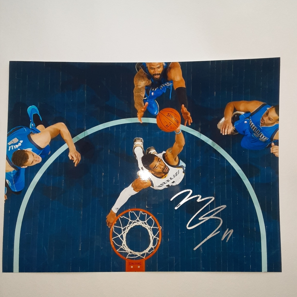 NBA all star autograph signed photo Jazz Grizzlies